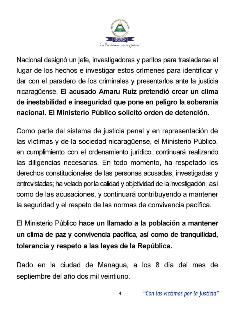 COMUNICADO